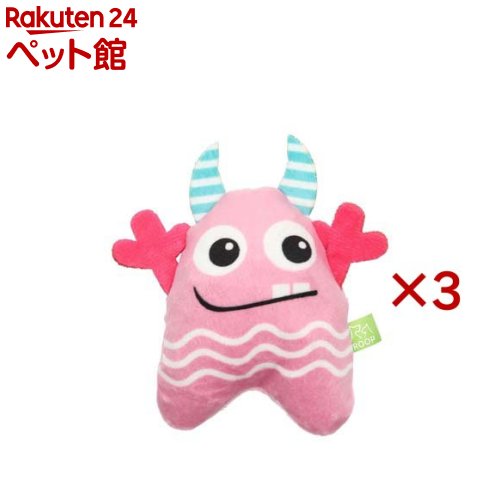 ループ スモル カラフルモンスター ピンク(3セット)【ループ】