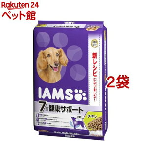 アイムス 7歳以上用 健康サポート チキン 小粒(12kg*2コセット)【IAMS1120_snr_chkn04】【d_iamsdog】【dalc_iams】【d_iams】【202009_sp】【アイムス】[ドッグフード]