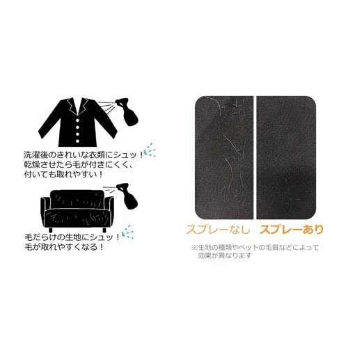 毛が付きにくく、取れやすくなるスプレー付替え用(300g) 2