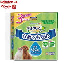 デオクリーン 純水99％ウェットティッシュつめかえ用 70枚 ペット用 ティッシュ 純水 詰め替え ウエット 無添加 清潔 unicharm ユニ・チャーム 【D】