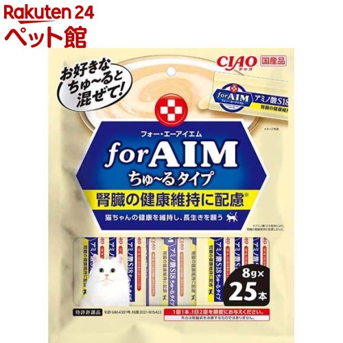 CIAO for AIM ちゅ～る アミノ酸S18(8g*25本入)