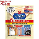 CIAO for AIM ちゅ〜る 3種のバラエティ(8g*25本入)【ちゅ〜る】