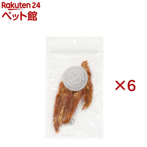 乐天商城 - ナチュラルグレイス 鶏丸ごとささみ(40g×6セット)