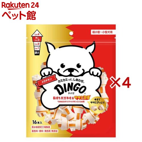 ディンゴ メガチキン(16本入×4セット)【Tetra(テトラ)】