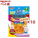 素材そのまま さつまいも 7歳からのやわらかスティックタイプ 犬用(140g×10セット)