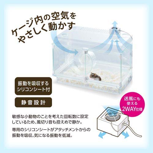 楽天24 ペット館のハーモニー ファン(3セット)｜アングル3