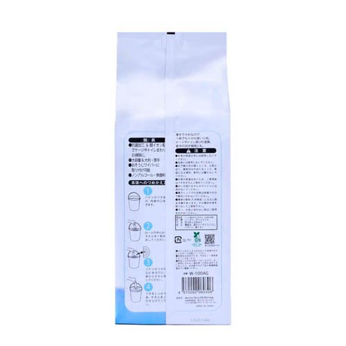 ペット用 おそうじタオル 詰替 W-100AG(100枚入×8セット)【ポイ太くん】