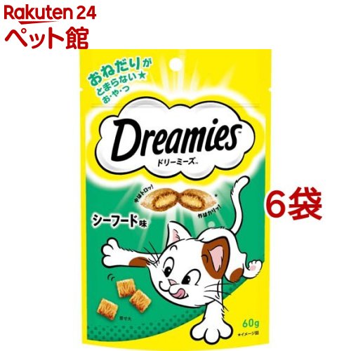 ドリーミーズ シーフード味(60g*6コ