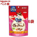 銀のスプーン おいしい顔が見られるおやつ カリカリッチ シーフード 猫用 おやつ(120g*6袋セット)【銀のスプーン おやつ】