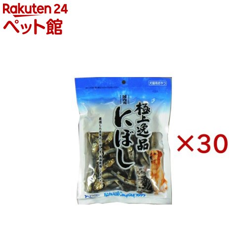 お店TOP＞猫用品＞猫のおやつ・サプリメント＞猫のかつお・にぼし(海産物)＞極上逸品 にぼし (150g×30セット)【極上逸品 にぼしの商品詳細】●おやつとして【極上逸品 にぼしの原材料】いわし、食塩、酸化防止剤(ビタミンE)【栄養成分】粗タンパク質・・・69％以上粗脂肪・・・5％以上粗繊維・・・0.1％以下粗灰分・・・12％以下水分・・・13％以下カロリー・・・309kcaL【規格概要】対象ペット年齢・・・子猫期、成猫期、高齢猫期、子犬期、成犬期、高齢犬期【注意事項】・直射日光を避け、なるべく低温で保存してください。開封後はお早めに与えてください。【発売元、製造元、輸入元又は販売元】藤沢商事※説明文は単品の内容です。リニューアルに伴い、パッケージ・内容等予告なく変更する場合がございます。予めご了承ください。(ニボシ 煮干し)・単品JAN：4902524218403藤沢商事360-0024 埼玉県熊谷市問屋町2-5-5048-524-1375広告文責：楽天グループ株式会社電話：050-5306-1825[猫用品]