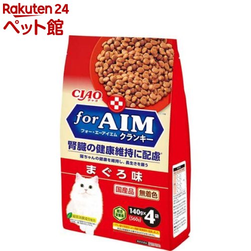 CIAO for AIM クランキー まぐろ味(140g 4袋入)