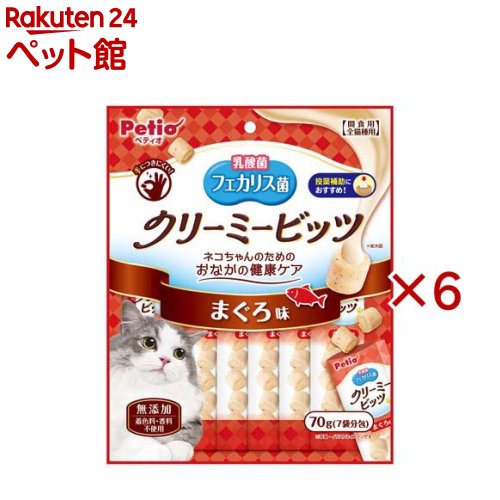 Jerky - クリーミービッツ フェカリス菌 まぐろ味(7袋入×6セット(1袋10g))【ペティオ(Petio)】