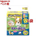 P・ワン 男の子＆女の子のためのマナーおむつ のび～るテープ付き ジャンボパック L(42枚入*6袋セット)【d_pone】【P・ワン(P・one)】
