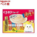 チャオ ちゅ〜る まぐろ・とりささみバラエティ(40本入×3セット(1本14g))【ちゅ〜る】