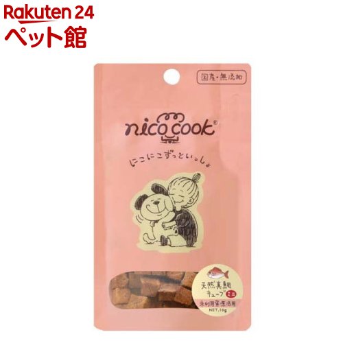 Other - ニコクック 国産天然真鯛キューブ ミニ 犬猫兼用(10g)