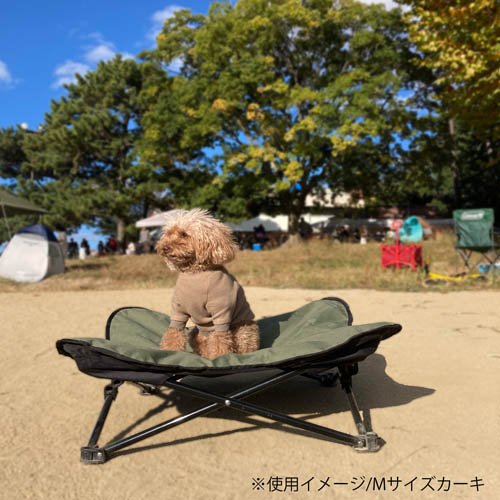 楽天24 ペット館のわんわんネトコット M カーキ(6セット)【wanyanya】｜アングル3