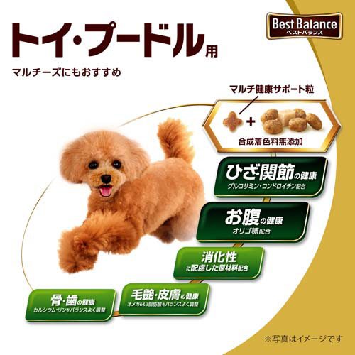 ベストバランス カリカリ仕立て トイ・プードル用 ドッグフード ドライ(1.8kg)【da...