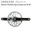 2ピース クランク SIXTH ComponentsKairos【Twister】Single Crank Black/Silver 170mm (シックスコン..