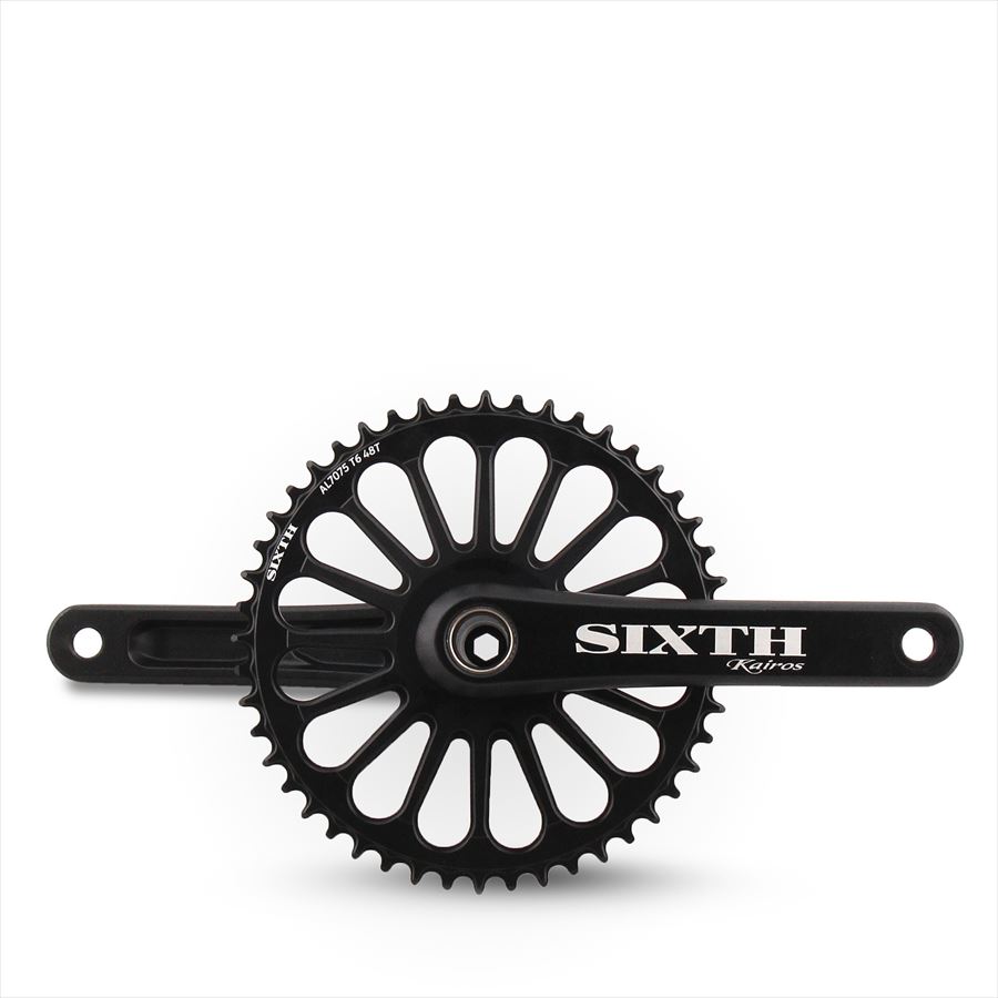 2ԡ  SIXTHcomponentsKairos Radial Single Crank (åݡͥ  ǥ 2ԡ ʥ磻 󥰥  å) ֥å ۥƥå ġԡ SRAM GXP   ѡ ȥ꡼  Х