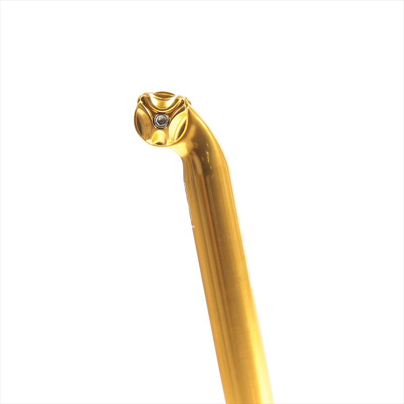 カラー アルミ シートポスト 31.6mm SIXTHcomponentsHorus Seat Post Gold( シックスコンポーネンツ ホルス シート ポスト ゴールド ) 31.6x280mmクロスバイク ロードバイク ピスト MTB ステンレス ボルト 軽量 パーツ 部品 カラー カスタム にも 最適