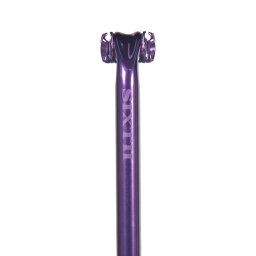 カラー アルミ シートポスト SIXTHcomponentsHorus Seat Post Purple( シックスコンポーネンツ ホルス シート ポスト パープル )クロスバイク ロードバイク ピストバイク MTB ステンレス ボルト 27.2 mm 軽量 パーツ 部品 カスタム にも 最適