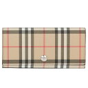 バーバリー 長財布 レディース バーバリー ロンドン Burberry 財布 レディース 長財布 チェック柄 【送料無料】 ブランド バーバリー正規品販売店 直営アウトレット店より直輸入