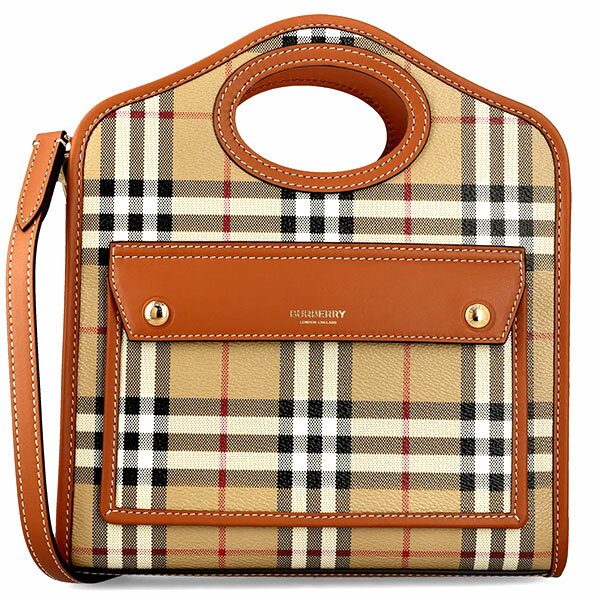 バーバリー ハンドバッグ（レディース） バーバリー ロンドン Burberry バッグ レディース ハンドバック 2Way チェック柄 かばん 鞄 【送料無料】 ブランド バーバリー正規品販売店 直営アウトレット店より直輸入