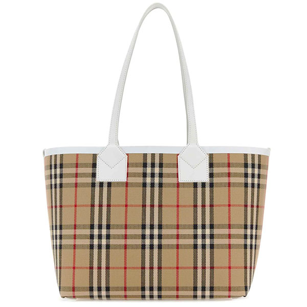 バーバリー ロンドン Burberry バッグ レディース トートバッグ チェック柄 ポーチ付き かばん 鞄 【送料無料】 ブランド バーバリー正規品販売店 直営アウトレット店より直輸入