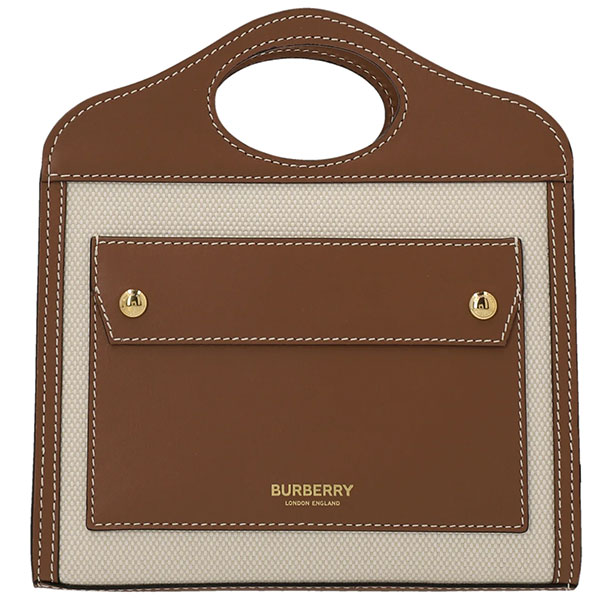 バーバリー ロンドン Burberry バッグ レディース ショルダーバッグ ポシェット 2Way コットン キャンバス かばん 鞄 【送料無料】 ブランド バーバリー正規品販売店 直営アウトレット店より直輸入