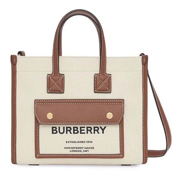 バーバリー トートバッグ（レディース） バーバリー ロンドン Burberry バッグ メンズ レディース トートバッグ 2Way キャンバス かばん 鞄 【送料無料】 ブランド バーバリー正規品販売店 直営アウトレット店より直輸入