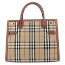 バーバリー ロンドン Burberry バッグ メンズ レディース トートバッグ 2Way チェック柄 かばん 鞄 【送料無料】 ブランド バーバリー正規品販売店 直営アウトレット店より直輸入