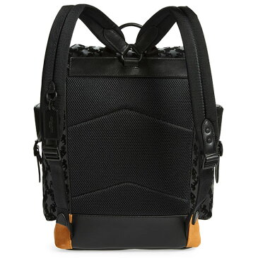 コーチ COACH バッグ リュックサック メンズ リュック 馬車柄 レザー スエード かばん 鞄 【送料無料】 ブランド コーチ正規品販売店 直営アウトレット店より直輸入