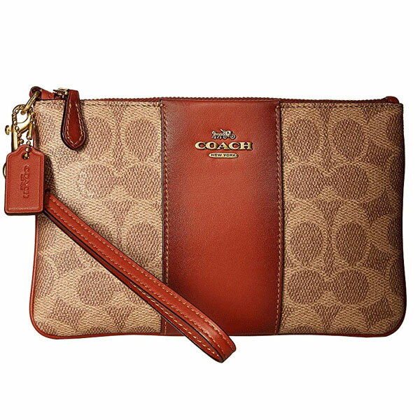 アクセサリーポーチ コーチ COACH ポーチ レディース 小物入れ リストレット 小銭入れ シグネチャー 【送料無料】 ブランド コーチ正規品販売店 直営アウトレット店より直輸入