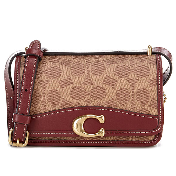 コーチ　ポシェット コーチ COACH バッグ レディース ショルダーバッグ 斜めがけ ポシェット シグネチャー かばん 鞄 【送料無料】 ブランド コーチ正規品販売店 直営アウトレット店より直輸入