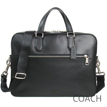 コーチ COACH バッグ メンズ ビジネスバッグ ブリーフケース 2Way レザー 肩掛け・斜めがけ可能 A4収納可能 かばん 鞄 【送料無料】 ブランド コーチ正規品販売店 直営アウトレット店より直輸入 【あす楽】