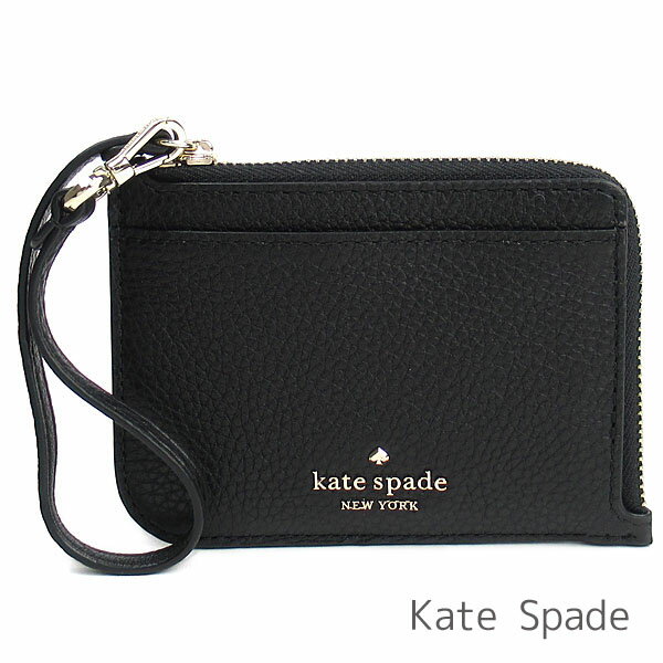 ケイトスペード kate spade 小銭入れ レディース 定期入れ パスケース キーケース コインケース IDケース レザー L字ラウンドファスナー 【送料無料（ネコポス メール便）】 ブランド ケイトスペード正規品販売店 直営アウトレット店より直輸入のサムネイル