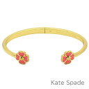 無料母の日ラッピング! ケイトスペード kate spade ブレスレット レディース ブレス バングル 腕輪 アクセサリー ジュエリー 花 フラワー 【送料無...