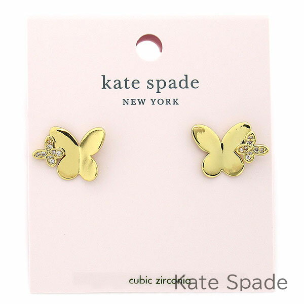 クリスマスラッピング！ ケイトスペード kate spade ピアス レディース イヤリング アクセサリー ジュエリー 蝶 チョウ 【送料無料（ネコポス メール便）】 ブランド ケイトスペード正規品販売店 直営アウトレット店より直輸入 【あす楽】