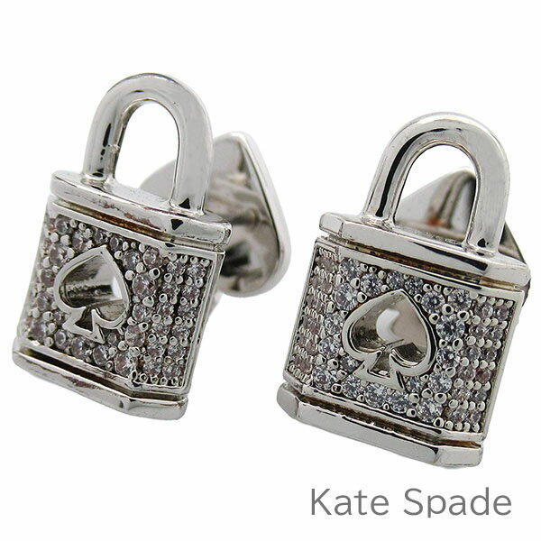 ケイト・スペード ニューヨーク ピアス（レディース） ケイトスペード kate spade ピアス レディース イヤリング アクセサリー ジュエリー 南京錠 【送料無料（ネコポス メール便）】 ブランド ケイトスペード正規品販売店 直営アウトレット店より直輸入 【あす楽】