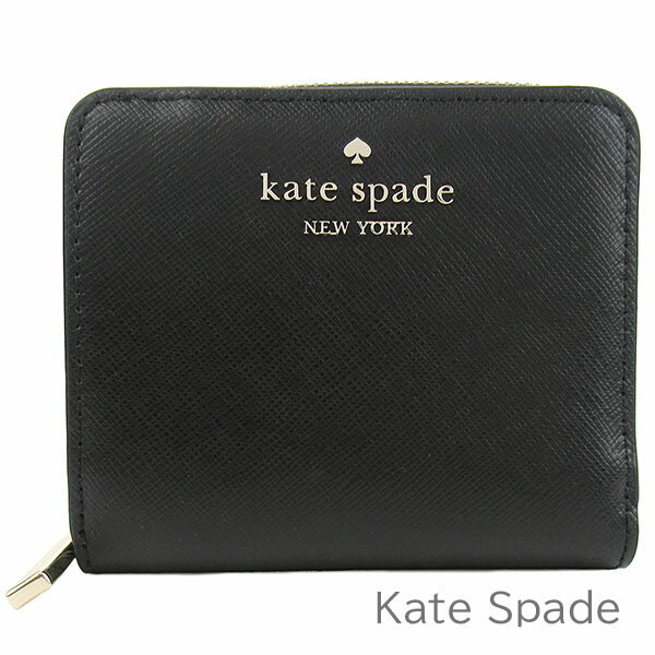 ケイト・スペード ニューヨーク 革二つ折り財布 レディース ケイトスペード kate spade 財布 レディース 二つ折り財布 パスケース 定期入れ IDケース レザー 【送料無料】 ブランド ケイトスペード正規品販売店 直営アウトレット店より直輸入