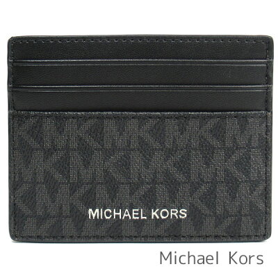 無料母の日ラッピング! マイケル マイケルコース MICHAEL Michael Kors パスケース メンズ レディース 定期入れ カードケース MK柄 シグネチャー 【送料無料(ネコポス メール便)】 ブランド マイケルコース正規品販売店 直営アウトレット店より直輸入 【あす楽】