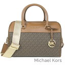 マイケル マイケルコース MICHAEL Michael Kors バッグ レディース ハンドバッグ ミニボストンバッグ 2Way MK柄 シグネチャー チャーム付き 肩掛け・斜めがけ可能 かばん 鞄 【送料無料】 ブランド マイケルコース正規品販売店 直営アウトレット店より直輸入 【あす楽】