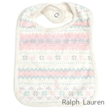 ラルフローレン ラルフ Ralph Lauren スタイ よだれかけ 出産祝い 女の子 ライトベージュ ピンク ブルー ベビー 赤ちゃん ビブ お食事エプロン ビッグポニー 【送料無料(ネコポス メール便)】 ブランド ラルフローレン正規品販売店 直営アウトレット店より直輸入