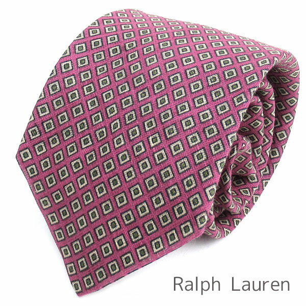 ポロ ラルフローレン Polo Ralph Lauren メンズ ネクタイ ラルフ NECKTIE イタリア製 小紋 【送料無料】 ブランド ラルフローレン正規品販売店 直営アウトレット店より直輸入 【あす楽】