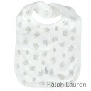 ラルフローレン ラルフ Ralph Lauren スタイ よだれかけ 出産祝い 男の子 女の子 グレー ホワイト ベビー 赤ちゃん ビブ お食事エプロン ビッグ...