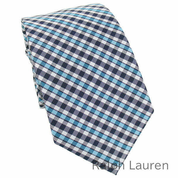 チェックネクタイ 無料父の日ラッピング！ ローレン ラルフローレン Lauren Ralph Lauren メンズ ネクタイ ラルフ NECKTIE チェック柄 【送料無料】 ブランド ラルフローレン正規品販売店 直営アウトレット店より直輸入 【あす楽】