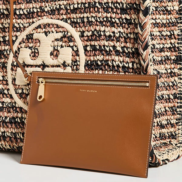 トリーバーチ Tory Burch バッグ レディース かごバッグ トートバッグ トート ポーチ付き かばん 鞄 【送料無料】 ブランド トリーバーチ正規品販売店 直営アウトレット店より直輸入