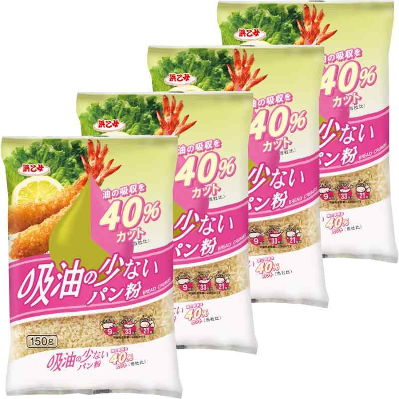 浜乙女 給油の少ないパン粉 150g×4個のサムネイル