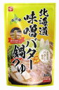 ベル食品 北海道味噌バター鍋つゆ 750g×4個