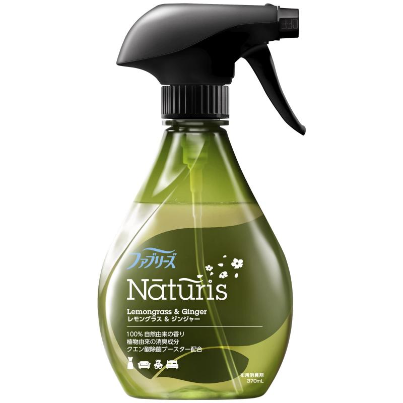 ファブリーズ ナチュリス 除菌消臭スプレー 布用 レモングラス&amp;ジンジャー 本体 370mL